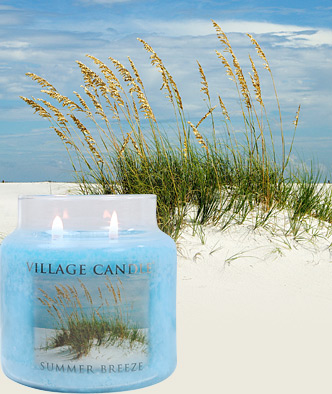 Village Candle Summer Breeze scented candle review